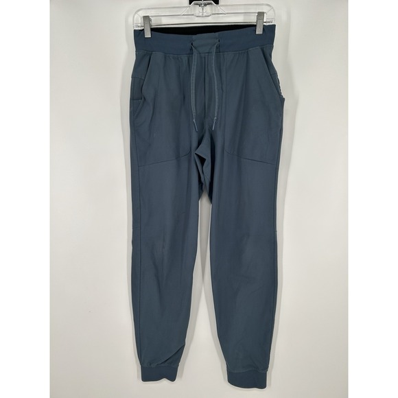 Lululemon‎ ABC Jogger 30" Iron Blue Tapered Sweatpants Cuffed M5A85S Mens Small - Picture 1 of 7